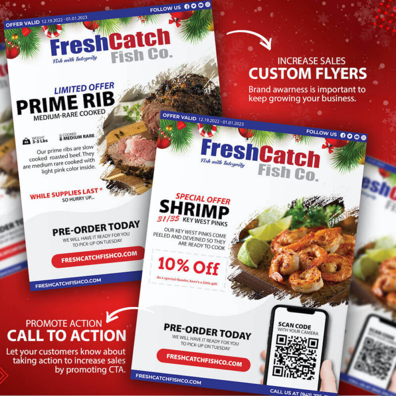 Fresh Catch Fish Holiday Promo 2